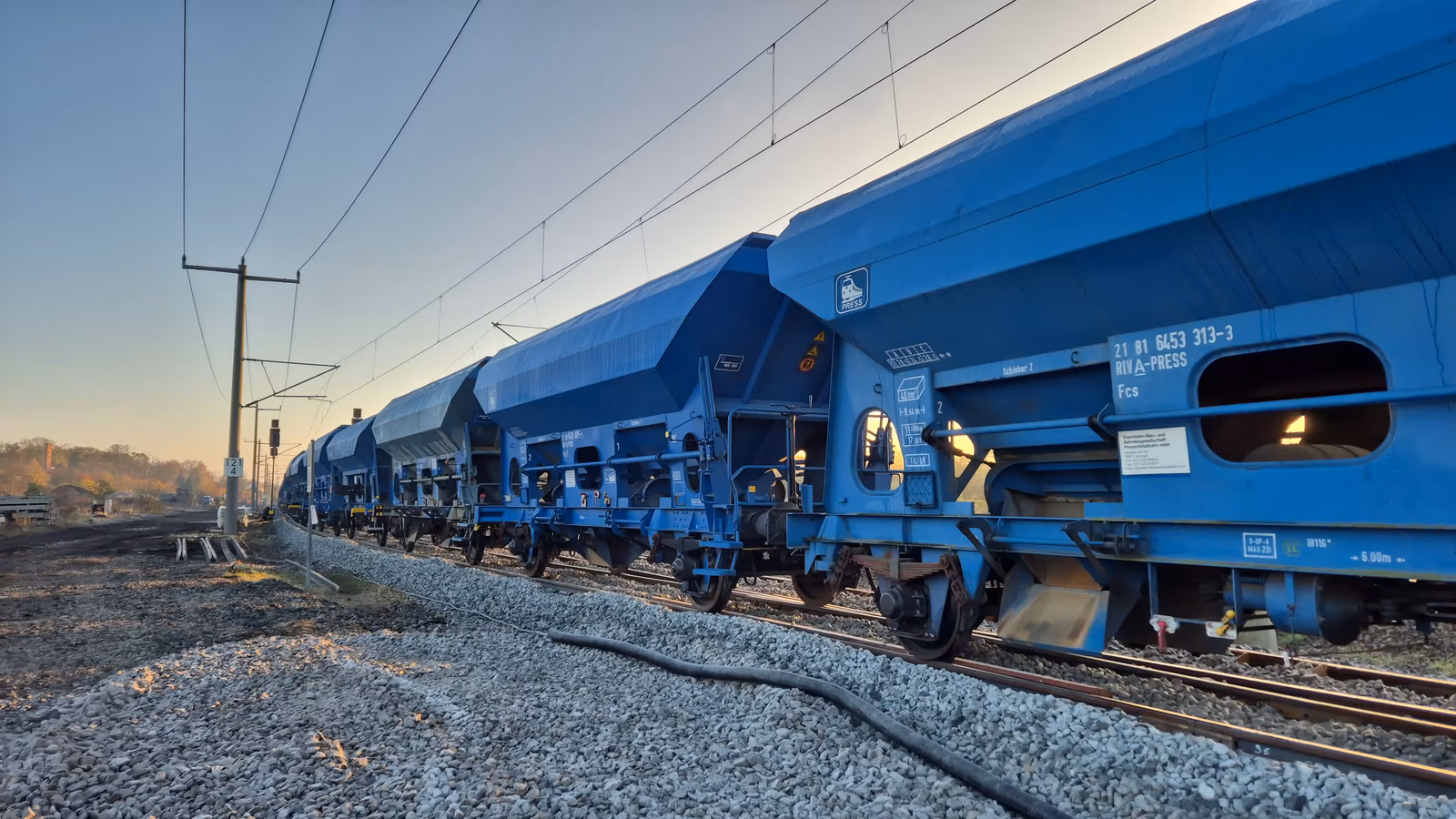 Railway infrastructure construction work