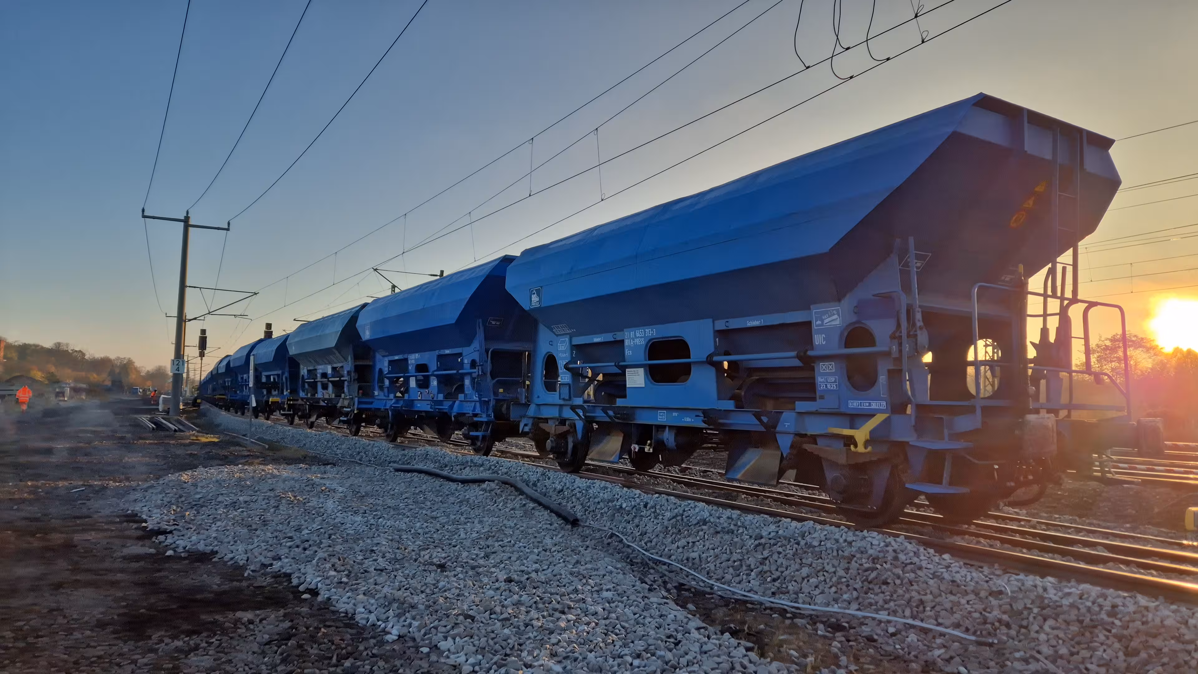 RMG specialists maintaining railway infrastructure